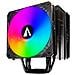 Dissipatore ad Aria SNOW IV ARGB per Socket LGA 1150 (Socket H3), Socket AM3+, LGA 1151 (Socket H4), Socket AM4, LGA 1155 (Socket H2), Presa di corrente AM5, LGA 1156 (Socket H), LGA 1200 (Socket H5), LGA 1700, Socket AM3 - Foto miniatura 3
