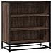 Credenza Rovere Marrone 68x35x76 Cm In Truciolato E Metallo - Foto miniatura 2