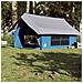 Tenda da Campeggio per 5 Persone Blu Impermeabile - Foto miniatura 3