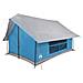 Tenda da Campeggio per 5 Persone Blu Impermeabile - Foto miniatura 4
