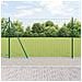 Recinzione Euro con Base in Calcestruzzo 10 x 1,6 m Verde Rete - Foto miniatura 2