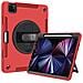 Custodia Per Ipad 3/2/1/pro 11"" Con Supporto E Tracolla Rossa - Foto miniatura 1