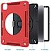 Custodia Per Ipad 3/2/1/pro 11"" Con Supporto E Tracolla Rossa - Foto miniatura 4