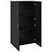 Mobile per Ufficio con lo scaffale Rovere nero 60 x 32 x 115 cm - Foto miniatura 5