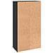 Mobile per Ufficio con lo scaffale Rovere nero 60 x 32 x 115 cm - Foto miniatura 8