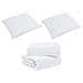 Set Coperta Invernale con cuscino 3 pcs Bianco 240 x 220 cm - Foto miniatura 1