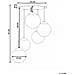 Lampadario A 5 Luci Riana Metallo Ottone - Foto miniatura 7
