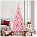 Albero di Natale con 300 LED con supporto Rosa 180 cm PVC - Foto miniatura 2
