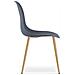 Sedia da scrivania WAT Dark Slate - Design scandinavo moderno x 4 - Foto miniatura 6