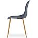 Sedia da scrivania WAT Dark Slate - Design scandinavo moderno x 4 - Foto miniatura 4