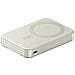Batteria Esterna Magnetica 5000mah Magsafe & Qi2 Con Supporto Integrato, Beige - Foto miniatura 4