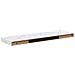 Scaffale da parete 4 pcs Marmo Bianco 90 x 23,5 x 4 cm - Foto miniatura 9