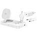 541368 Caricabatterie per dispositivi mobili Cuffie, Smartphone, Orologio intelligente Bianco AC Carica wireless Ricarica rapida Interno - Foto miniatura 1