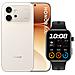 600 Lite 5G 256GB 8GB Ram Display 6.6" Amoled 120Hz Main Camera 108+5MP Selfie 16MP Dual nanoSim (eSim) MagicOS 10 Dimensity 7100 Elite 6250mAh Golden White + SmartWatch 2i Black (Kit) - Foto miniatura 1