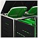 Stoccaggio contenitore a ruote Nero 207 x 77,5 x 112,5 cm - Foto miniatura 5