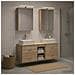Set di mobili per il bagno 5 pcs Rovere Sonoma - Foto miniatura 2
