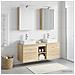 Set di mobili per il bagno 5 pcs Rovere Sonoma - Foto miniatura 4