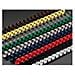 Spirale GBC CombBind 4028197 - 12 mm Diametro - 100 Foglio Capacità - A4 210 mm x 297 mm - Rotondo - Cloruro di polivinile (PVC) - 100 / Pacco - Bianco - Foto miniatura 1