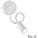 Lampada Da Parete Focus Ap1 Bianco Max 1 X 3w Led - 240v - Foto miniatura 1