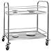 Carrello Inox - 2 Mensole - 50 Kg - Foto miniatura 2