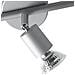 Faretto Spot Tre Luci Orientabili Metallo Silver Moderno Led 9 Watt Gu10 Luce Naturale Spot-cooper-3 - Foto miniatura 3