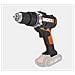 WX372.9 Trapano Avvitatore con Percussione a Batteria 20V, 13 mm Mandrino a Sgancio Rapido, 1.800 giri / min, Stile Numero 28.800 bpm, Luce da Lavoro, 1 Pezzo - Solo Corpo Macchina - Foto miniatura 3
