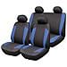 Alpha Set Completo Coprisedili Auto Universale Blu-nero - Foto miniatura 2