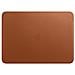 Macbook Pro 16" Sleeve In Pelle Cuoio - Custodia - Foto miniatura 1
