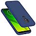 Custodia Compatibile Con Motorola Moto G7 Power Eu Version In Liquid Blu - Coperchio Protettivo In Silicone Tpu Flessibile - Foto miniatura 1