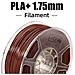 Pla Stampante 3d Ad Incandescenza 175 Millimetri Pla Inoltre Filamento Dimensionale Precisione - 003 Mm 22 Libbre (1kg) Spool Di Stampa 3d Incandescenza Per Stampanti 3d Brown - Foto miniatura 4