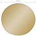 Testa Doccia A Pioggia In Acciaio Inox 40 Cm Rotonda Oro - Foto miniatura 7