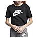 Top Donna Sportswear Essential Nero Taglia S Codice Bv6175-010 - Foto miniatura 1