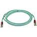 Cavo in Fibra Ottica Multimodale Duplex OM4 LC / LC - 100 Gb - 50/125 - LSZH - Turchese da 3m - Foto miniatura 2