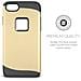 B01KA2KEEE 4.7" Cover Nero, Oro custodia per cellulare - Foto miniatura 5