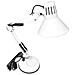 Lampada Lumetto Da Tavolo Scrivania Con Braccio Snodabile E Morsetto Lume Bianco - Foto miniatura 1