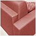 Lebron Divano Letto Matrimoniale In Velluto Morbido T01 Salmone 216 Cm (mat. 160x197)  - Foto miniatura 6