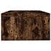 Supporto Per Monitor Rovere Fumo 42x24x13 Cm Legno Multistrato - Foto miniatura 4