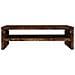 Supporto Per Monitor Rovere Fumo 42x24x13 Cm Legno Multistrato - Foto miniatura 5
