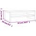 Supporto Per Monitor Rovere Fumo 42x24x13 Cm Legno Multistrato - Foto miniatura 6