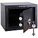 Class T17k Cassaforte In Acciaio Con Serratura A Chiave, Cassaforte A Mobile Per Abitazioni, Facile Da Usare E Installare, 17 X 23 X 17 Cm, 4 L - Foto miniatura 2