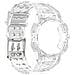 Cinturino In Tpu Transparent  Samsung Galaxy Watch 4/5 40 Mm - Foto miniatura 1