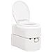 Toilette Integrata Da Campeggio Bianca 24+17 L Hdpe E Pp - Foto miniatura 1