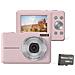 Fotocamera Digitale 44mp/1080p/16x Con Zoom Digitale/luce Di Riempimento/scheda Da 32 Gb Pink - Foto miniatura 1