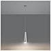 Sollux Lighting Lampada A Sospensione In Ceramica Electra Sl.0845 - Moderno Lampade A Sospensione Bianco 132x8x8 Cm - Foto miniatura 3