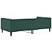 Letto Da Giorno Verde Scuro 100x200 Cm In Velluto - Foto miniatura 4