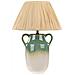 Lampada Da Tavolo Limones Ceramica Verde - Foto miniatura 6