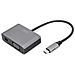Adattatore grafico USB Type-C™ 4K 2in1 Mini DisplayPort + VGA - Foto miniatura 1