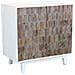 Mobile Credenza Da Interno A 2 Ante In Legno Con Decoro In Rilievo Linea Classic - Foto miniatura 1