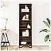 Libreria Rovere Marrone 50x31x169 Cm In Legno Multistrato - Foto miniatura 3