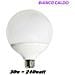 Lampadina Led 2835 E27 Bulb Spirale G150 Globo 30w= 240w Luce Casa 2700k Calda - Foto miniatura 1